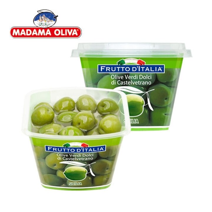 [보라티알](냉장) 마다마 그린카스텔 베트라노 올리브 480g (고형량 250g) x2개
