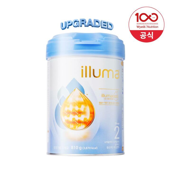 [공식] 일루마 분유 2단계 810g, 1통