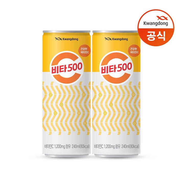 [G] 비타500 240ml x 24캔/음료수/비타민c