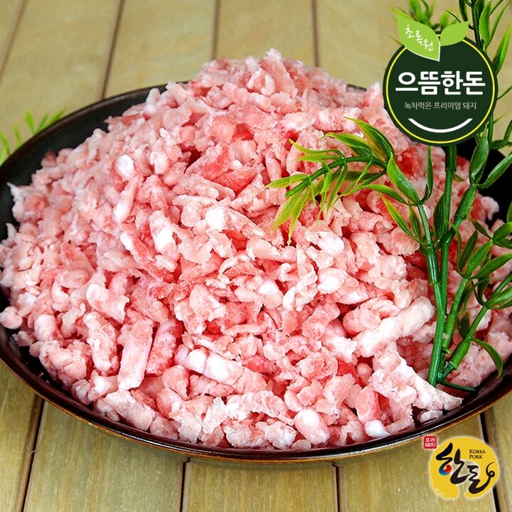 [으뜸한돈] 국내산 한돈 냉동 뒷다리살 (다짐육) 300g x3팩