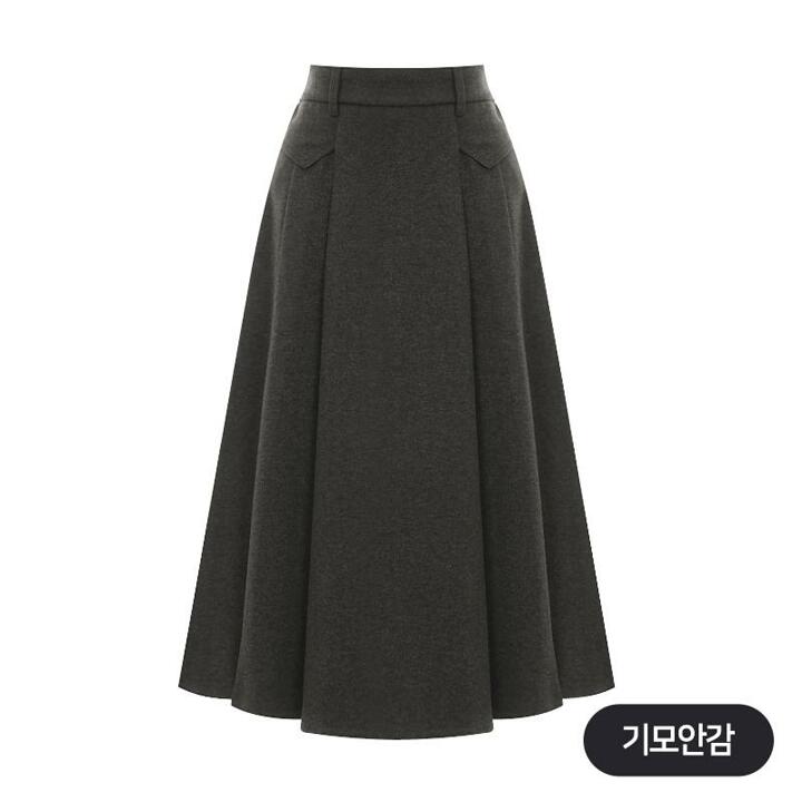 [시크릿특가][페이지플린](정상가104,000) 포켓포인트플리츠기모스커트_P5DSK014C