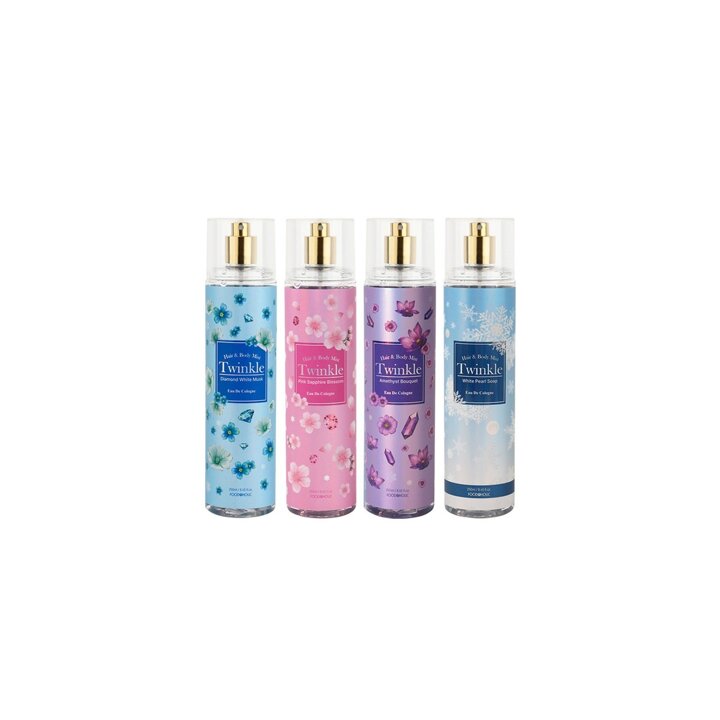 (무배)NEW 트윙클 바디미스트 250ml/ 퍼퓸스프레이 아메시스트 머스크 플로럴 비누향