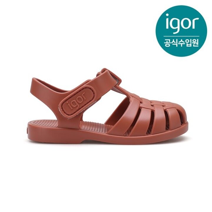 (신세계센텀점)[IGOR] 이고르 클라시카 테라코타 키즈샌들 여름샌들 유아샌들 아동샌들 키즈젤리슈즈