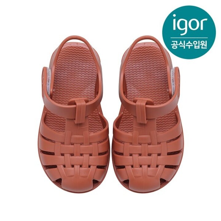 (신세계센텀점)[IGOR] 이고르 클라시카 테라코타 키즈샌들 여름샌들 유아샌들 아동샌들 키즈젤리슈즈