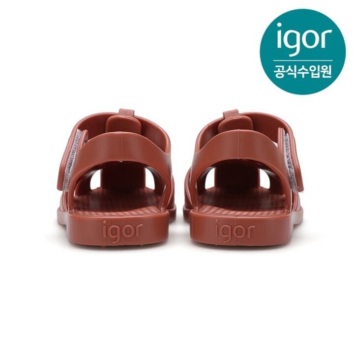(신세계센텀점)[IGOR] 이고르 클라시카 테라코타 키즈샌들 여름샌들 유아샌들 아동샌들 키즈젤리슈즈