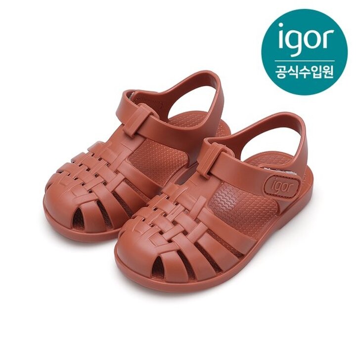 (신세계센텀점)[IGOR] 이고르 클라시카 테라코타 키즈샌들 여름샌들 유아샌들 아동샌들 키즈젤리슈즈
