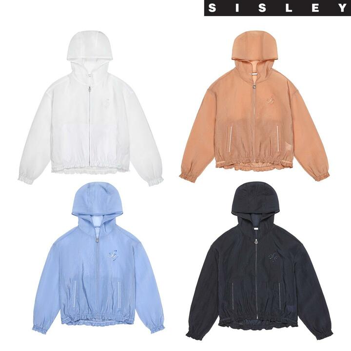 [런칭가149,000원]26SS 시슬리 오간자 블루종 자켓 1종 