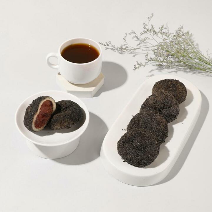 더바른 흑임자찹쌀떡 1box 떡 찹쌀떡