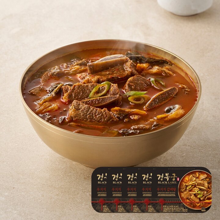 [경복궁] 우거지 갈비탕 800gx5팩(소비기한26.09.30)