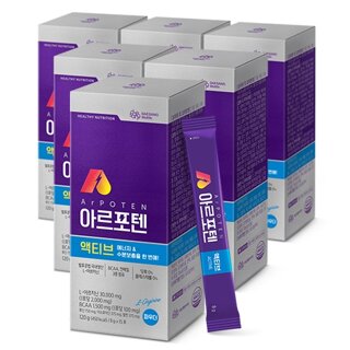[대상웰라이프] 웰라이프 아르포텐 액티브 (8gX15포), 6박스
