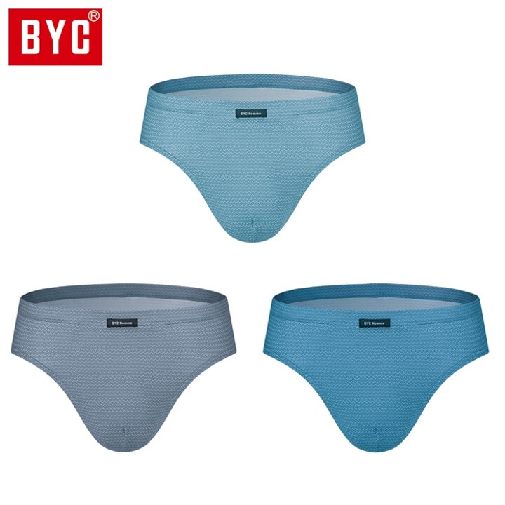 [BYC] 남성 3매입 미디 삼각팬티 DOLF1086