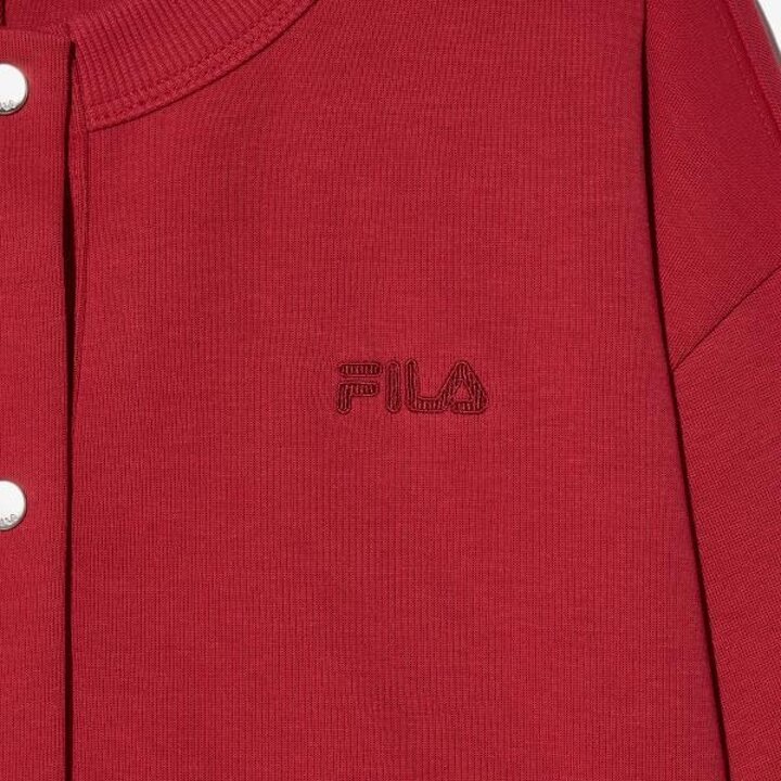 (광주신세계)[휠라 공식] 크루넥 가디건(FS2FTH1152F RED)
