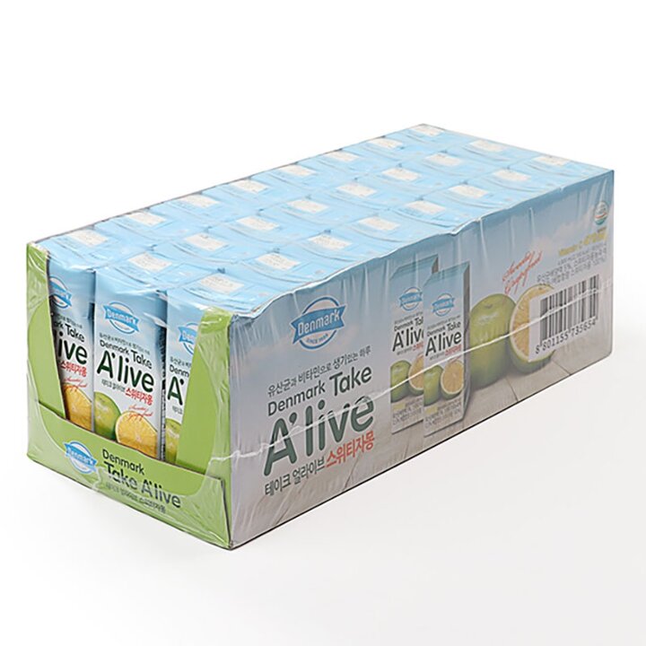 [코스트코] [Alive]덴마크 얼라이브 주스 [스위티자몽] 200ml x 24개