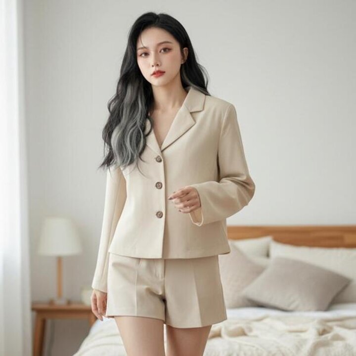 아트박스/신상오픈런 여성 하객 패션 스타일 간절기 숏 자켓