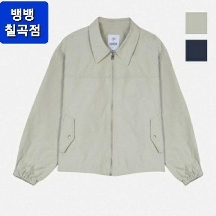 뱅뱅HC09여성숏기장루즈핏체형커버점퍼봄간절기숏기장의루즈핏카라캐쥬얼점퍼CUM109