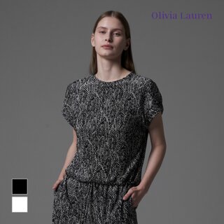 [올리비아로렌] 주름 셋업 탑_VOBNS5M5441