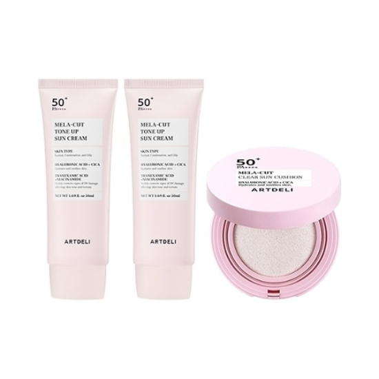 아트델리 멜라컷 톤업 선크림 50ml x2   선쿠션 15g24482517587813