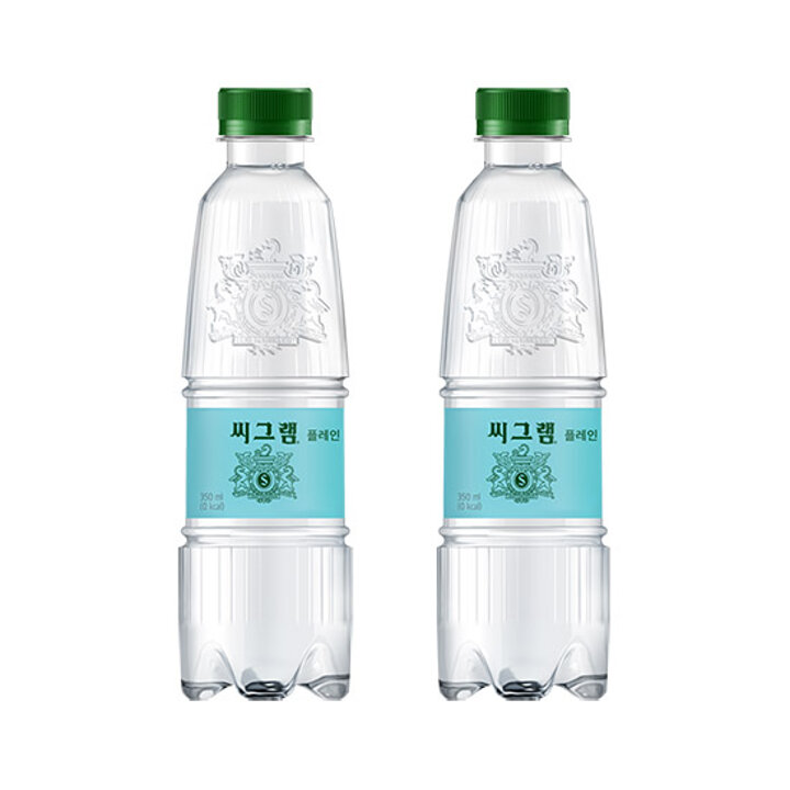 [본사]씨그램 350PET 24입 3종(플레인, 라임, 레몬)