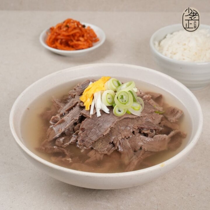 I[소노정] 국내산 가마솥 한우 나주곰탕 400g x 4팩, 나주식 맑은 곰탕