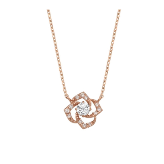 My Rose 로즈스톤 로제트 18k 목걸이 LNN19042G
