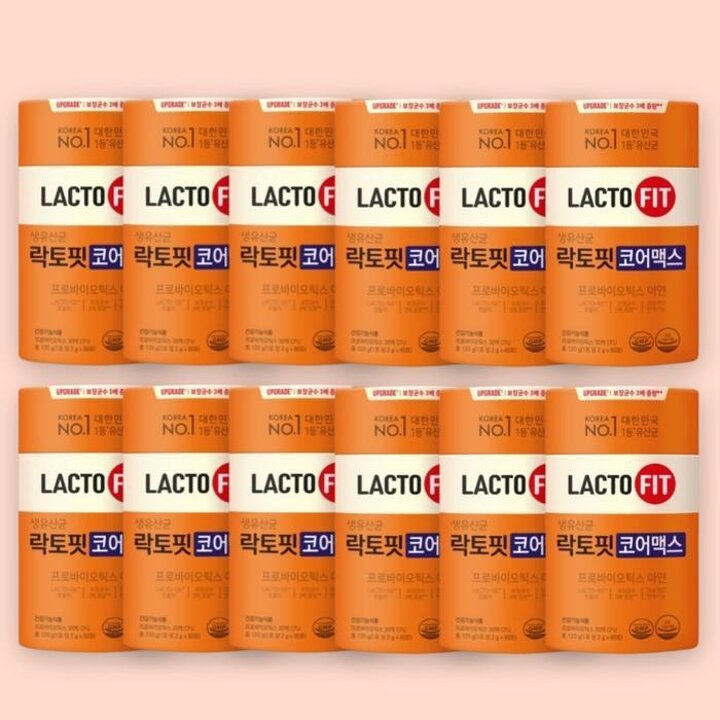 종근당건강락토핏코어맥스12통가족유산균