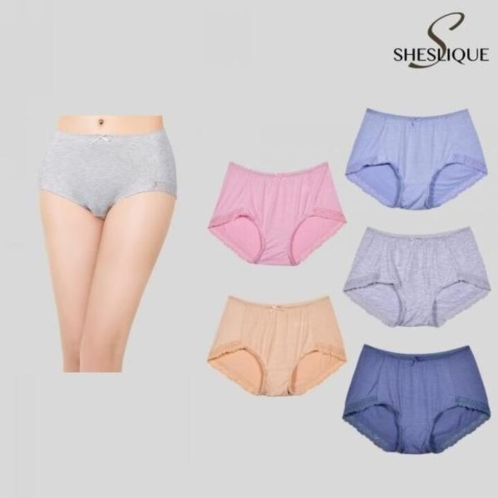 여성맥시모달속옷여자빅사이즈부인용요일모달팬티5종세트