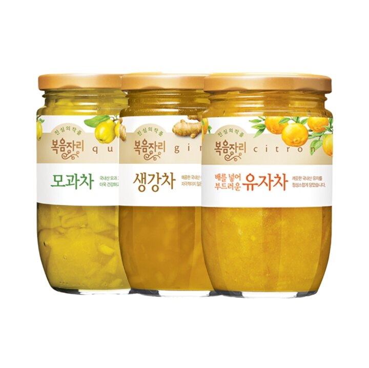 [복음자리] 과실차선물세트(명절선물세트) 유자차모과차생강차
