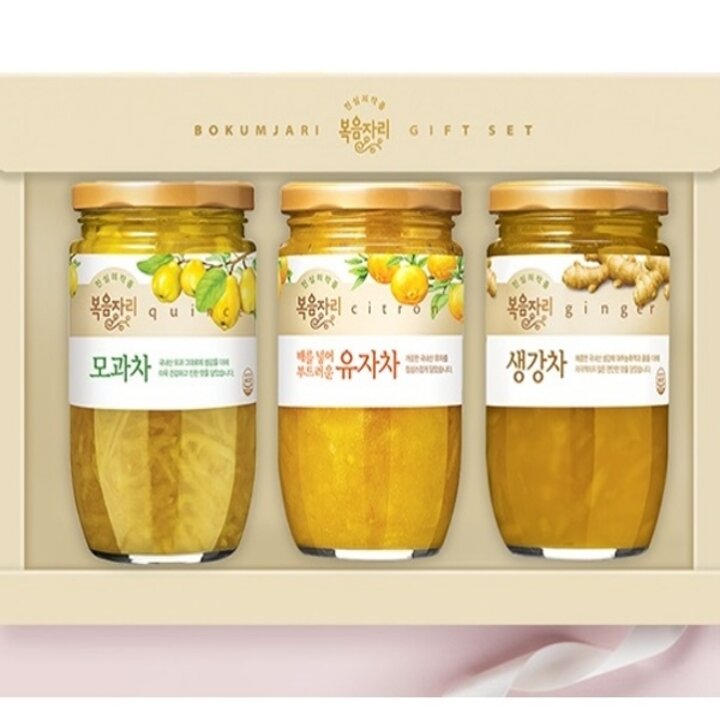 [복음자리] 과실차선물세트(명절선물세트) 유자차모과차생강차