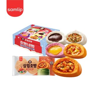[단독] 삼립호빵 개별포장 호빵네빵12입+김치호빵3입 1봉(15입)