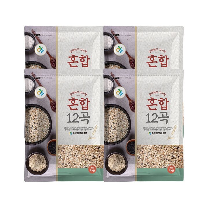 국산 혼합12곡 1kg x 4봉