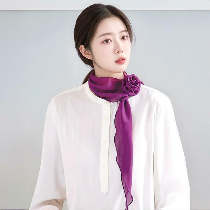 [플로레센스]리에또플라워펜던트+스카프4종