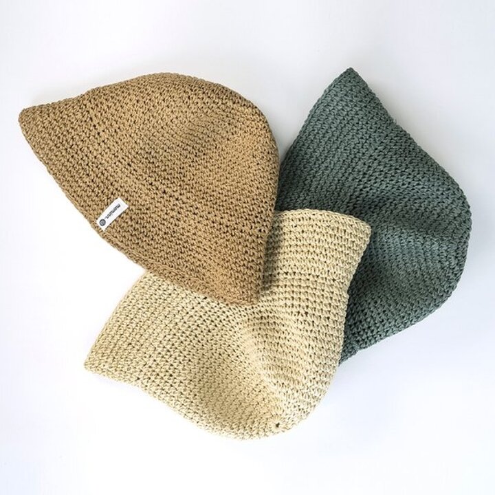 (신세계 사우스시티)마리나 여름 버킷햇 3colors