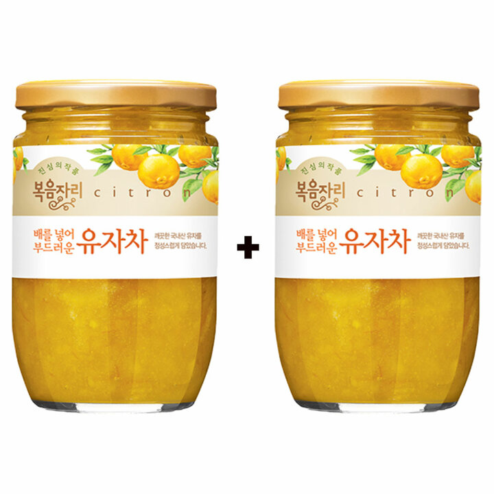 [복음자리] 유자차 1+1 국내산유자