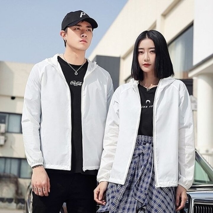 4컬러 여성 트레이닝 초경량 바람막이 후드 점퍼20227550667501