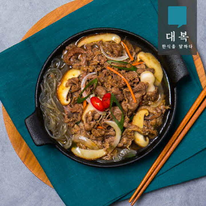 G)대복 버섯뚝배기불고기 400g x 10팩