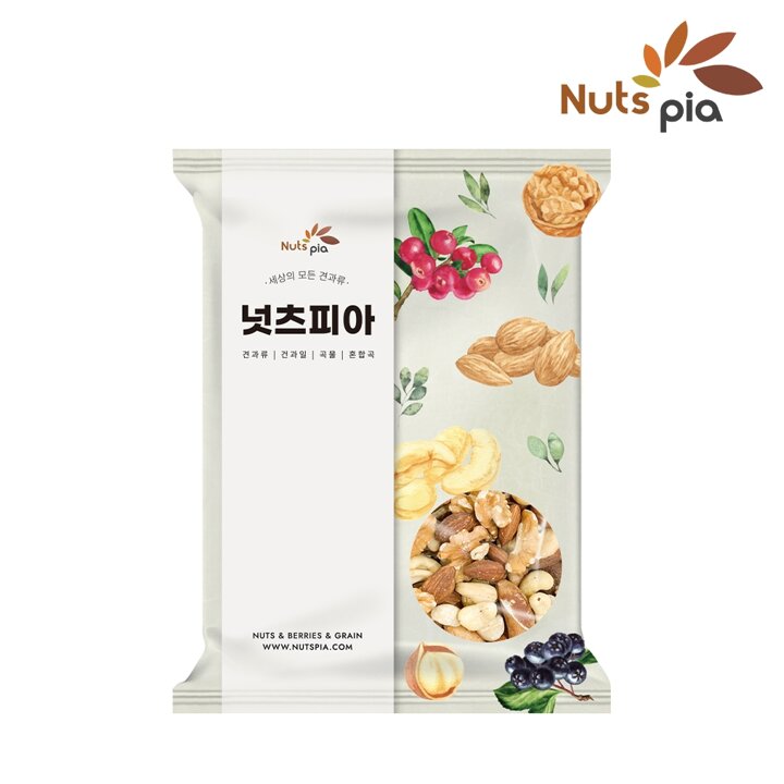 [넛츠피아] 세븐믹스 레벨업너트 1kg (리필형)