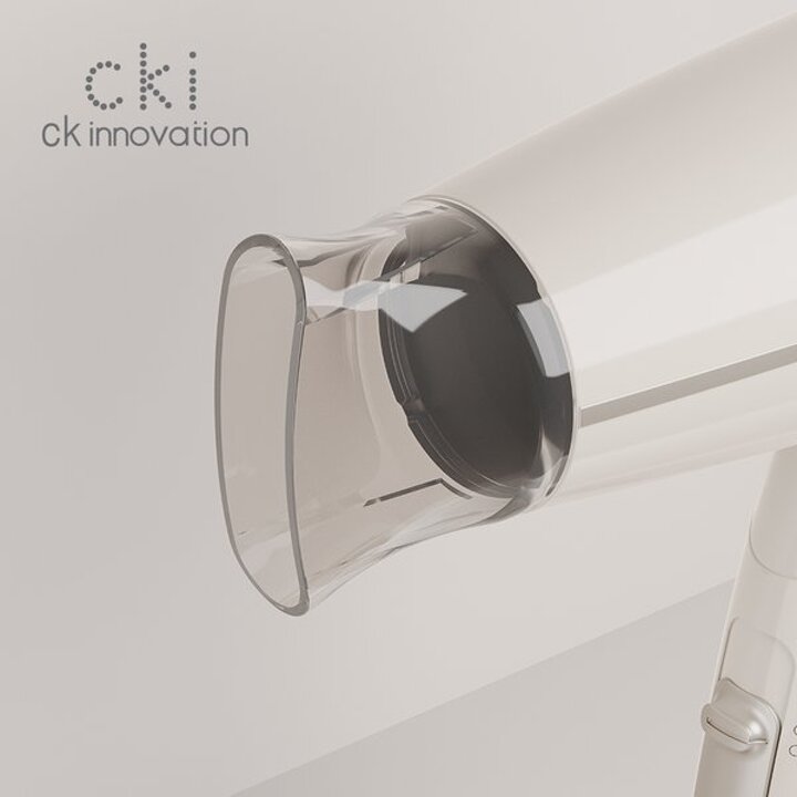 CKI-D410 아이보리 골드 1400W 접이식 휴대용 헤어드라이기 여행용