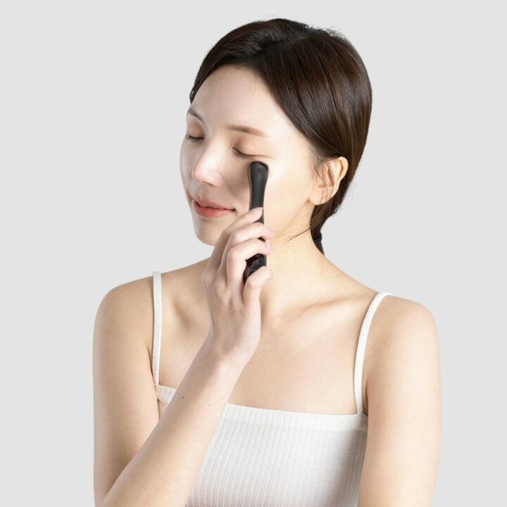 펄케어 1MHz 고주파 6in1 눈가 마사지기 갈바닉 EMS 눈밑마사지 눈밑지방 토탈케어