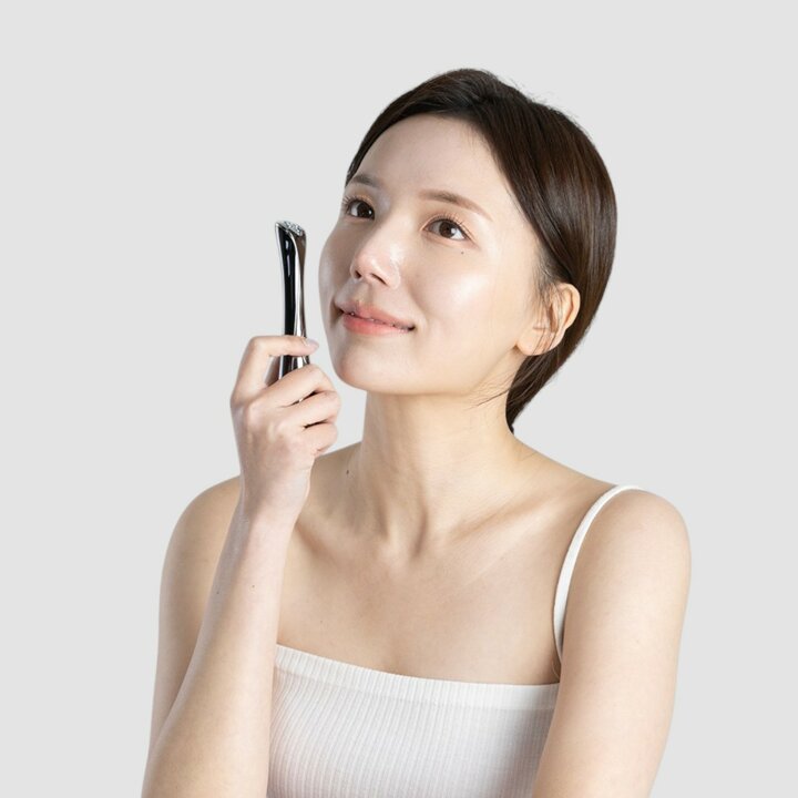 펄케어 1MHz 고주파 6in1 눈가 마사지기 갈바닉 EMS 눈밑마사지 눈밑지방 토탈케어