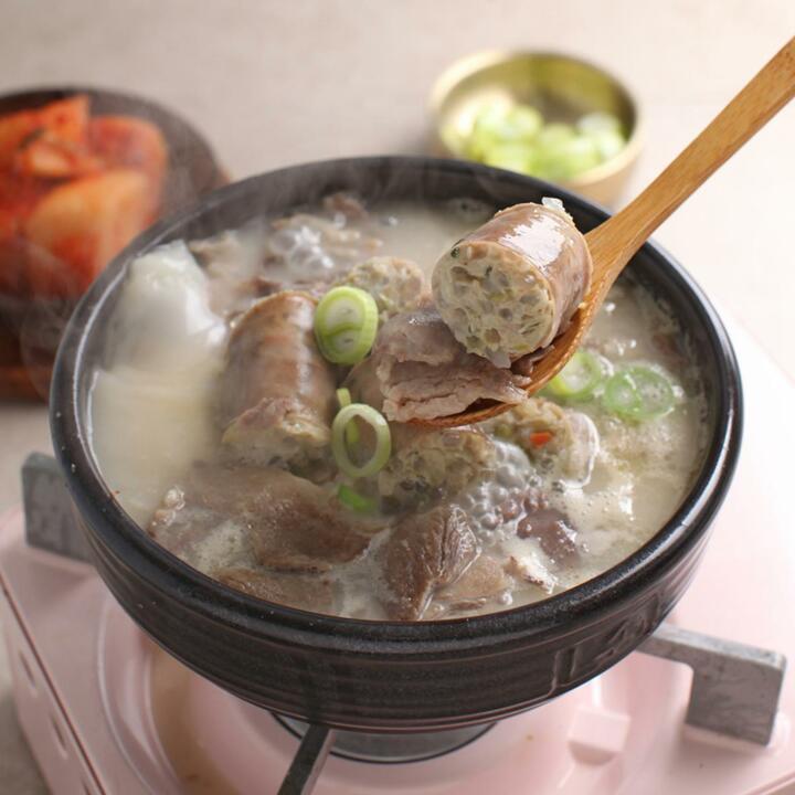 I[무보까국밥] 국내산 한우한돈 토종 순대국 600g x 3팩