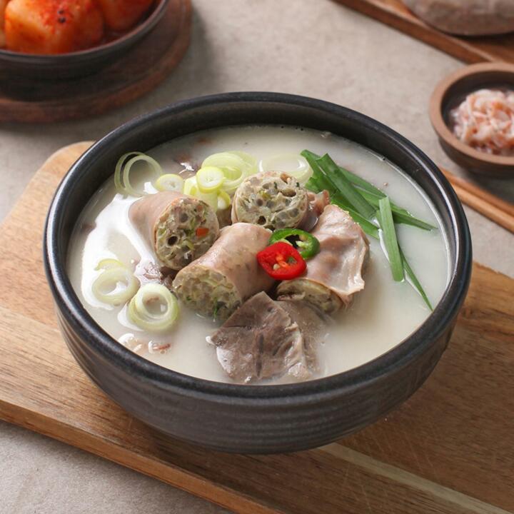 I[무보까국밥] 국내산 한우한돈 토종 순대국 600g x 3팩
