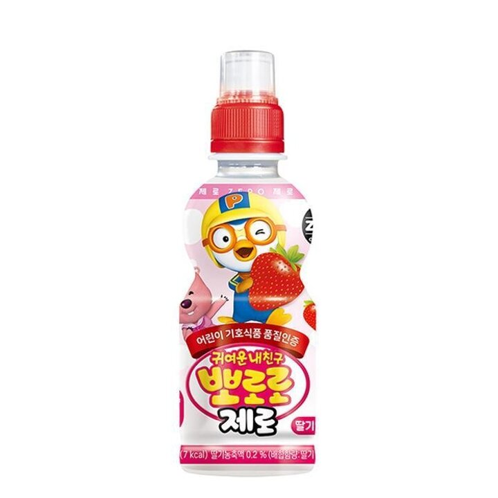 뽀로로제로딸기맛235ml12개