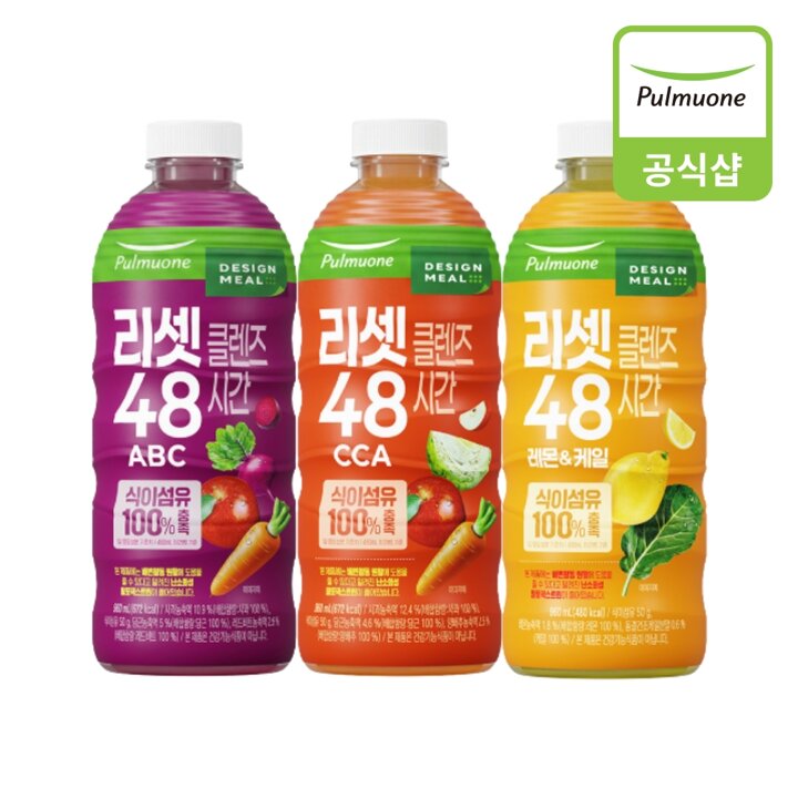 [풀무원] 리셋클렌즈 48시간 960ml (ABC, CCA, 레몬/케일)