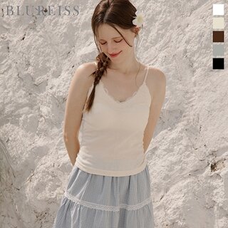 [블루레이스] 레이스 포인트 립나시 티셔츠_B6M1TS9841