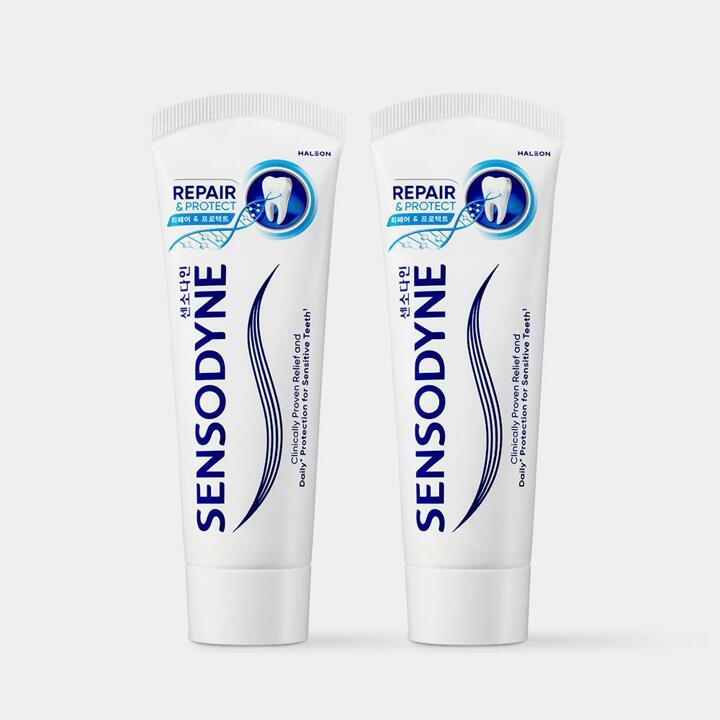 센소다인 리페어 앤 프로텍트 치약 100g x2개
