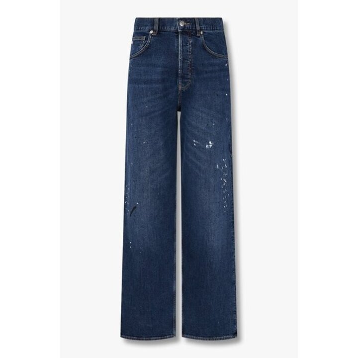 (신세계강남점)25S/S 남성 페인팅 디테일 루즈 핏 데님 진( A515106005)