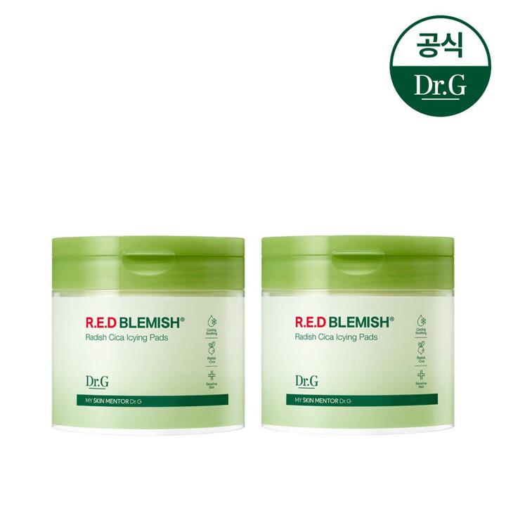 닥터지 레드 블레미쉬 순무 시카 아이싱패드 60매 1+1
