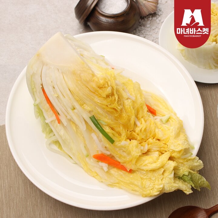 [마녀바스켓] 국내산 마녀 백김치 5kg