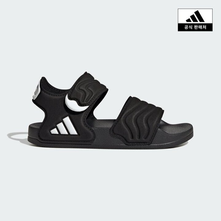 (신세계의정부점)[adidas kids] (220-240)주니어 아딜렛 샌들2 (HQ0114)