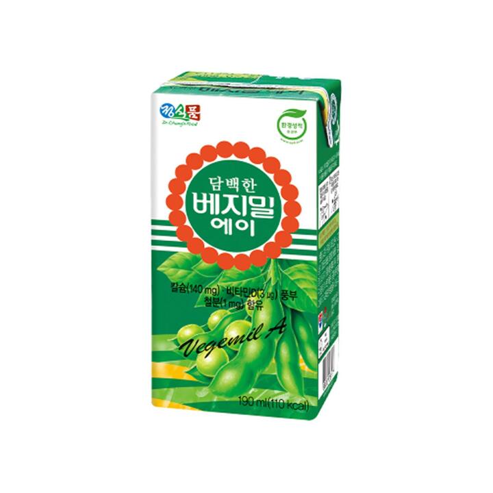 [베지밀] 담백한 베지밀 A(에이) 190ml 48팩